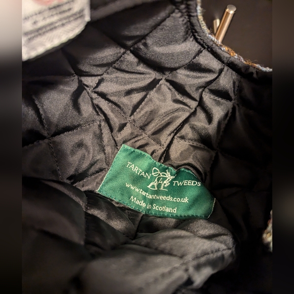 McCloud Tartan Tweeds Harrison Tweed Baseball Cap - One Size - Unisex - Picture 7 of 8